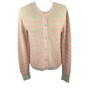 EDDIE BAUER Knit Button Up Cardigan Size M